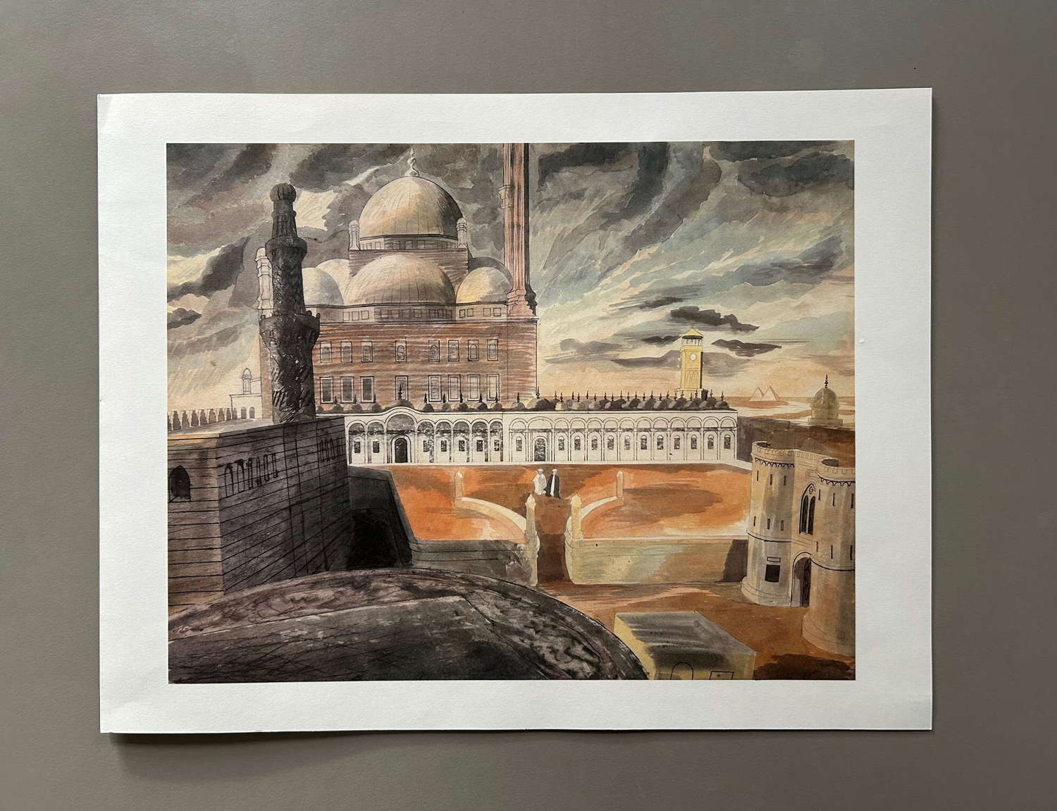 Cairo, The Citadel: Mohammed Ali Mosque, 1986 by Edward Bawden