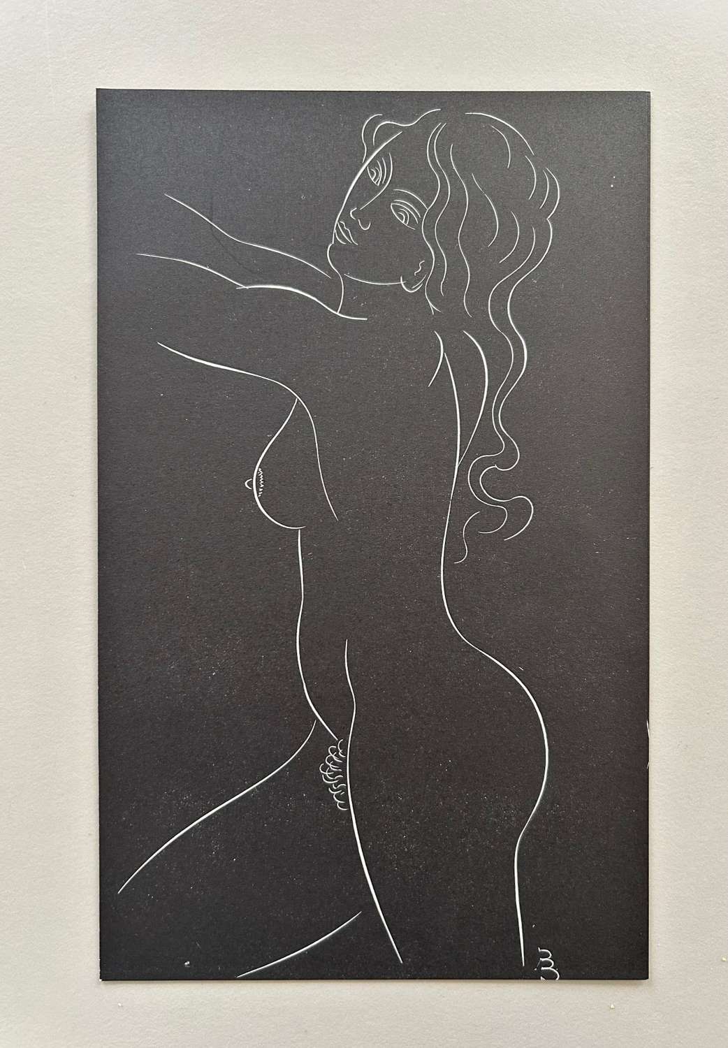 A Nude Engraving by Eric Gill (3)