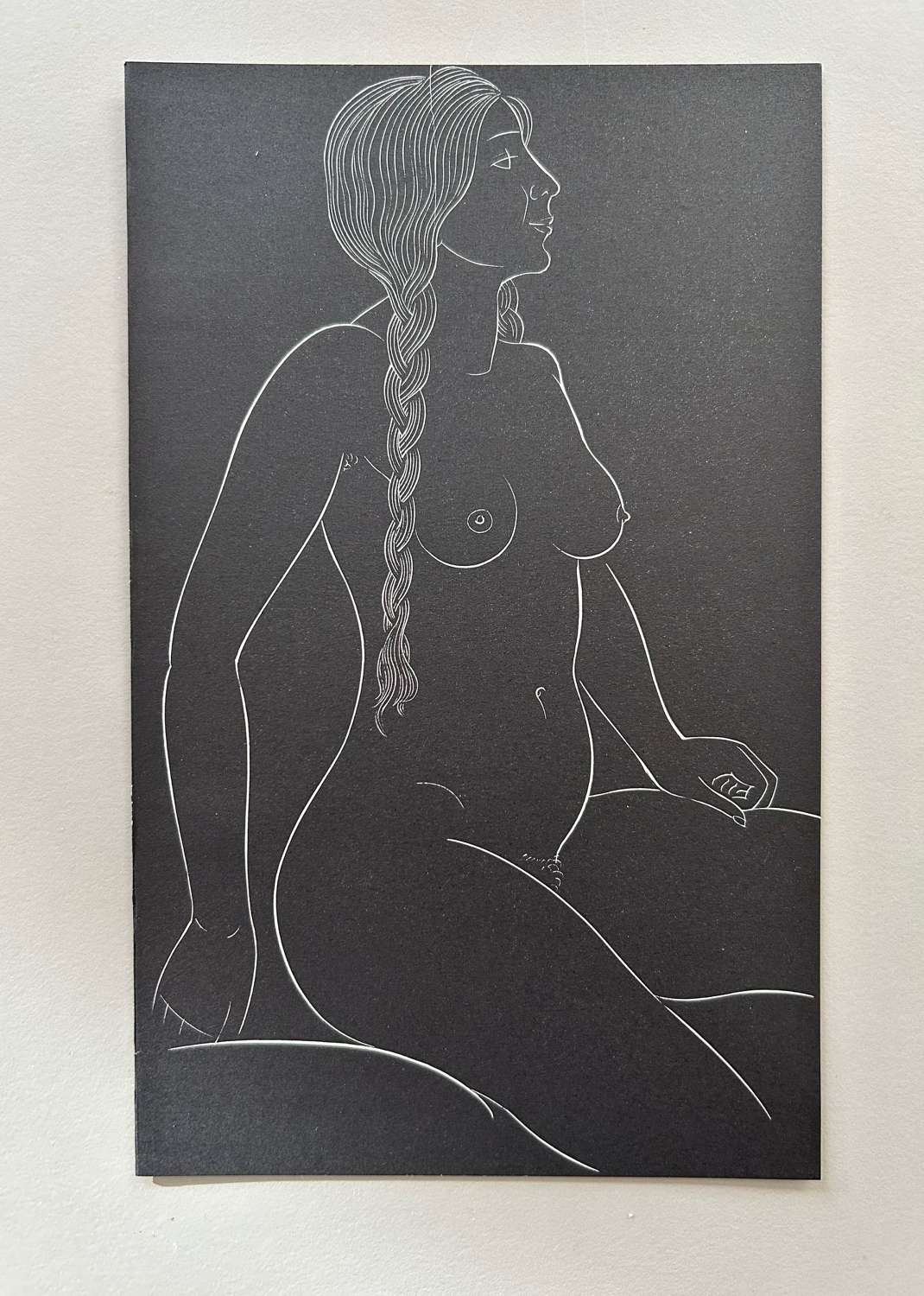 A Nude Engraving by Eric Gill (4)