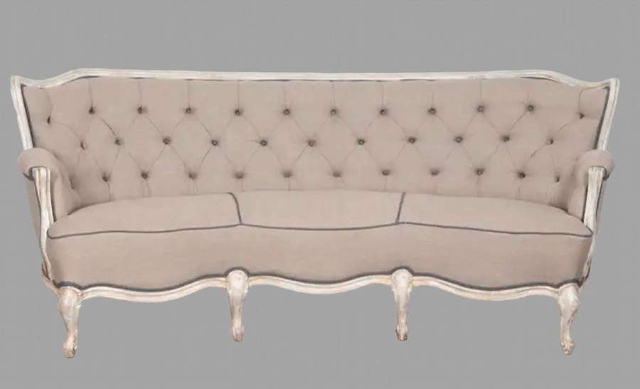 An Attractive 19th Century Painted Settee