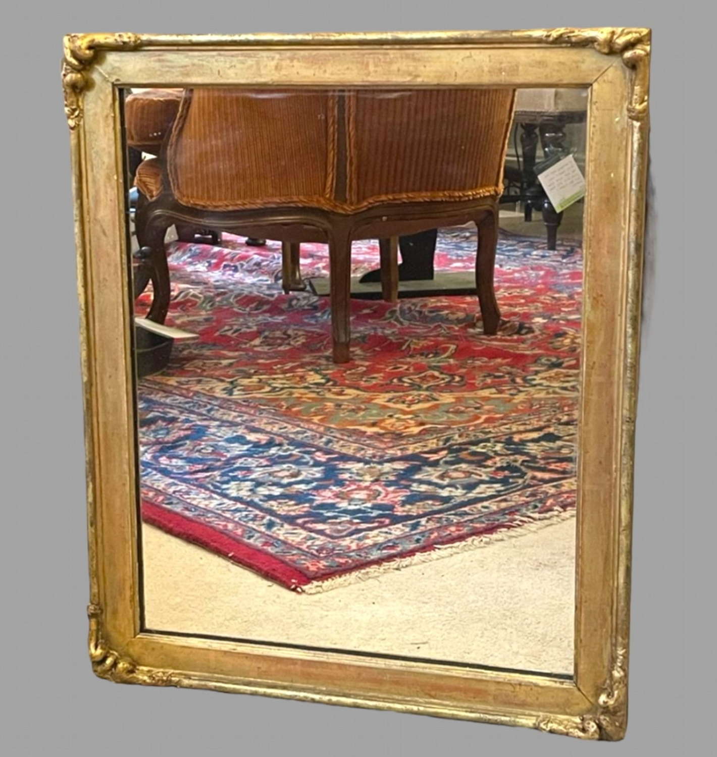 Late 19thc Gilded Frame Mirror