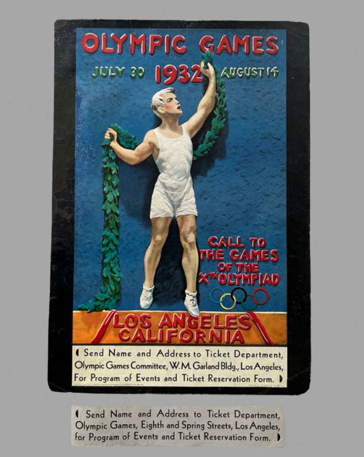 1932 Los Angeles Olympic Games Poster