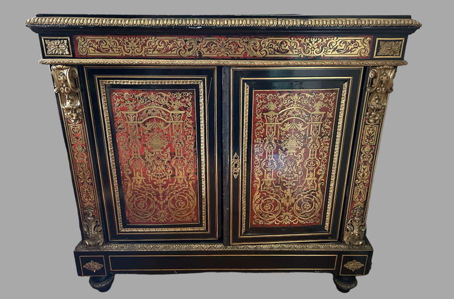 Napoleon 111 Boulle Marquetry Cabinet