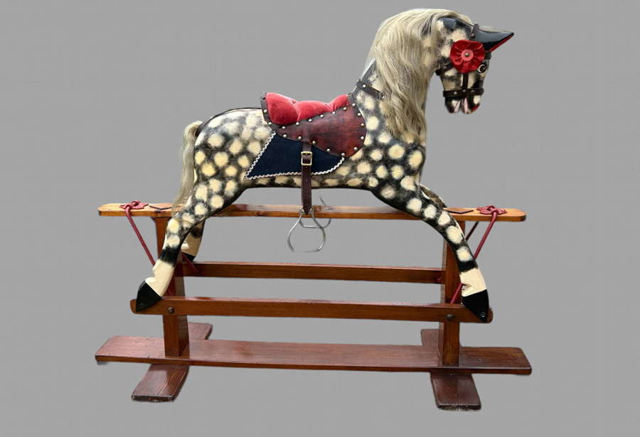 A c1950's J. Collinson and Sons Rocking Horse