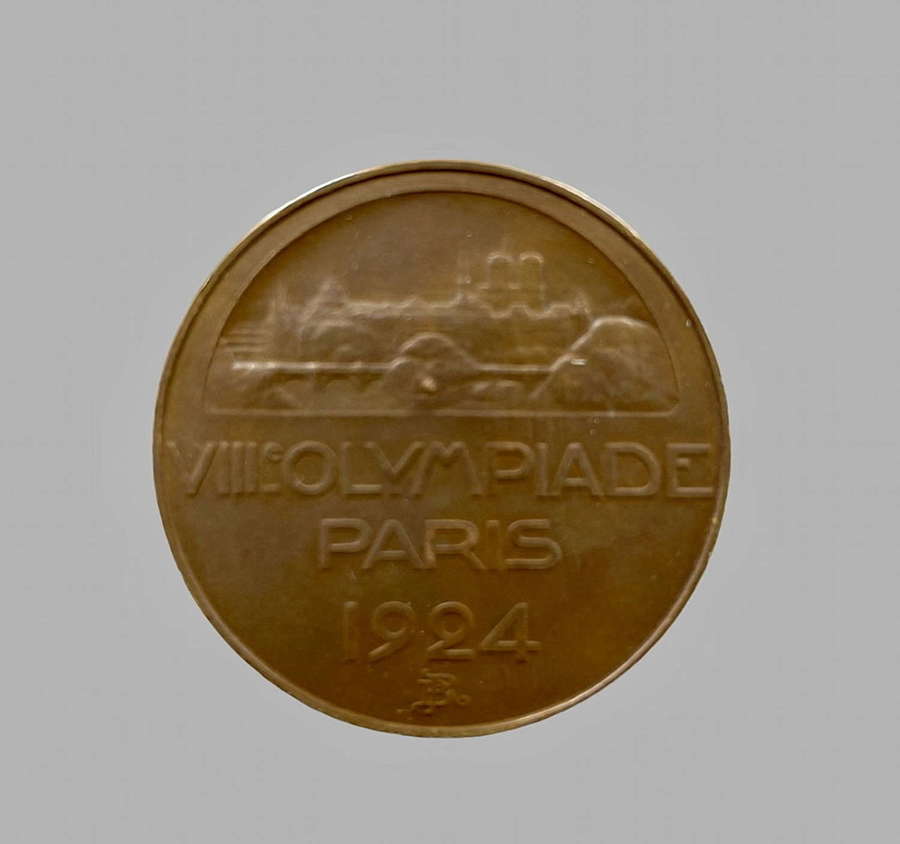 Paris 1924 antiquarian Olympic Games Participation Medal