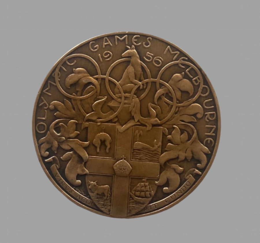 1956 Melbourne Olympic Games Participants Medal