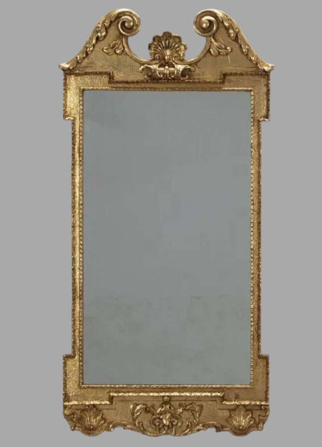 A Early  20thc Gilded Mirror