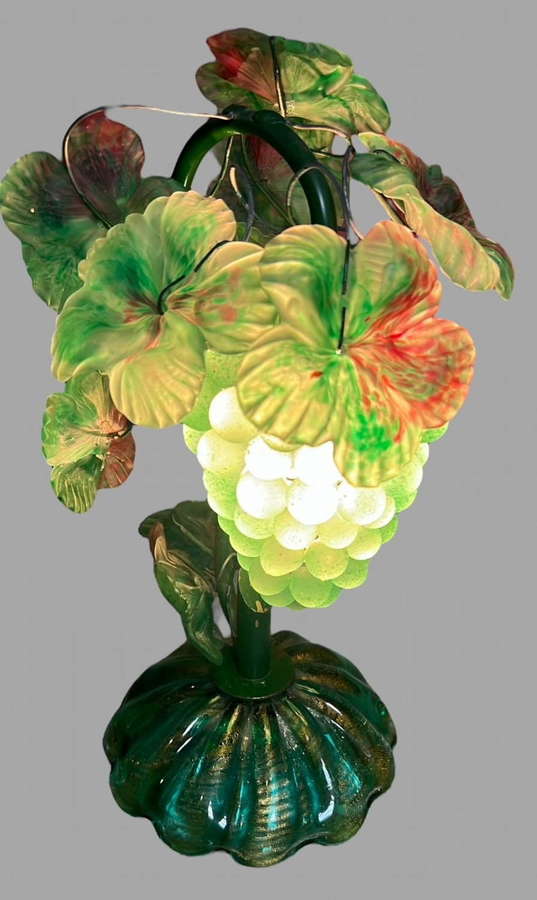A Superb Murano Glass Lamp