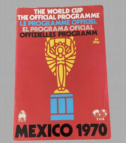 A Multi-signed Mexico 1970 World Cup Programme