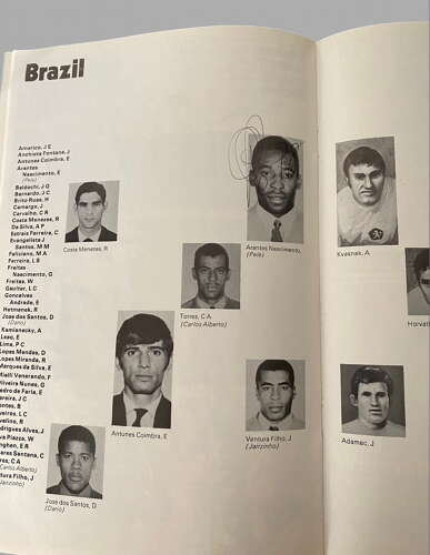 A Multi-signed Mexico 1970 World Cup Programme