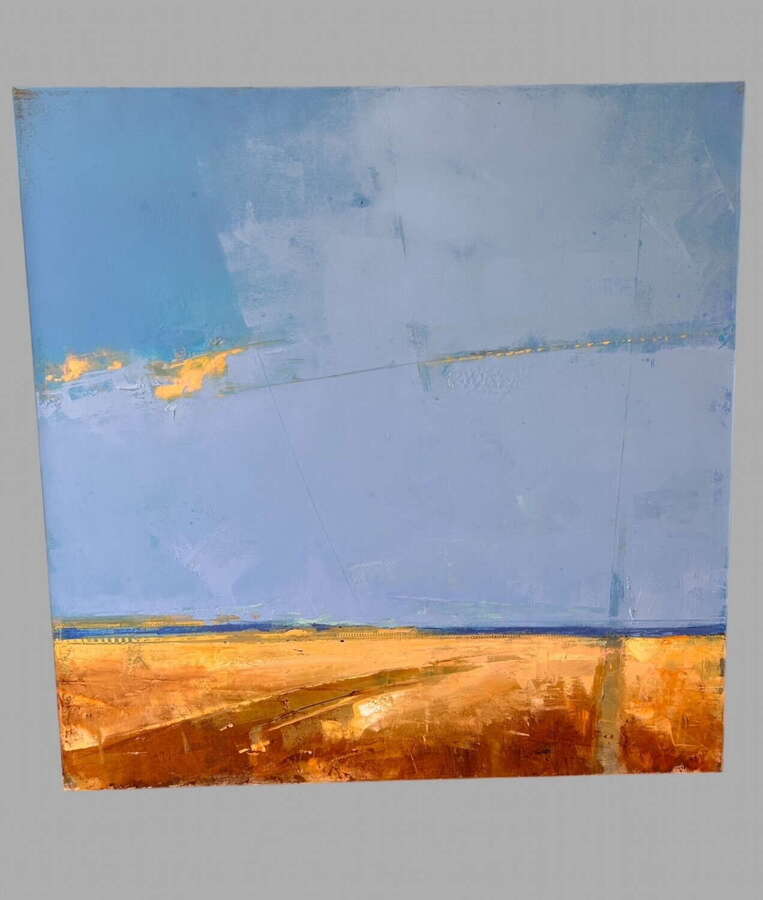 Franco Fasulo (Italian) - A Fabulous Large Visual Contemporary work entitled 'La Plage'