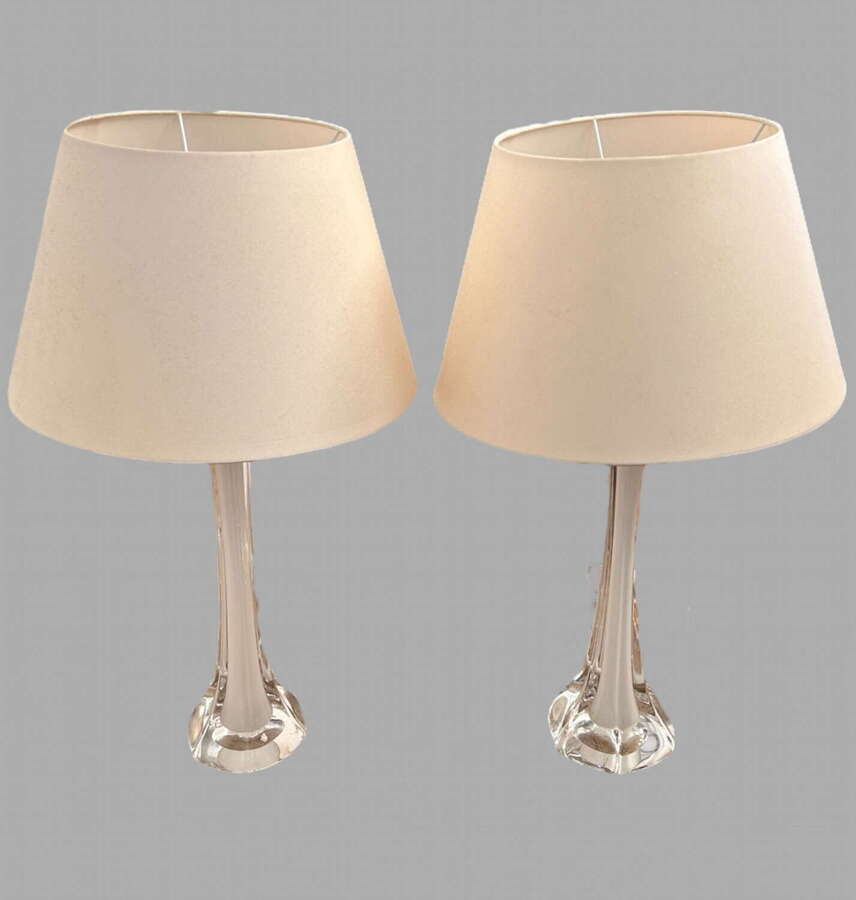 A Pair of Paul Kedelv &lsquo;Flygfors&rsquo; Table Lamps, Sweden, c.1960s