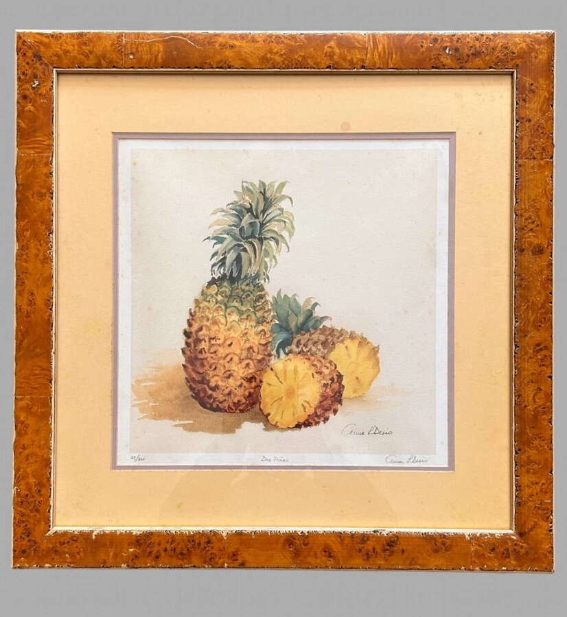 Anna L Desio - Lithograph No 3/300 -  'Dos Pinas'