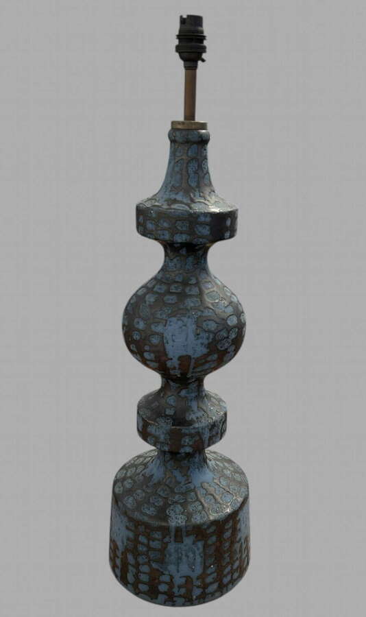 Vintage Carstens Keramik Lamp by Ankara Decor, c.1960s