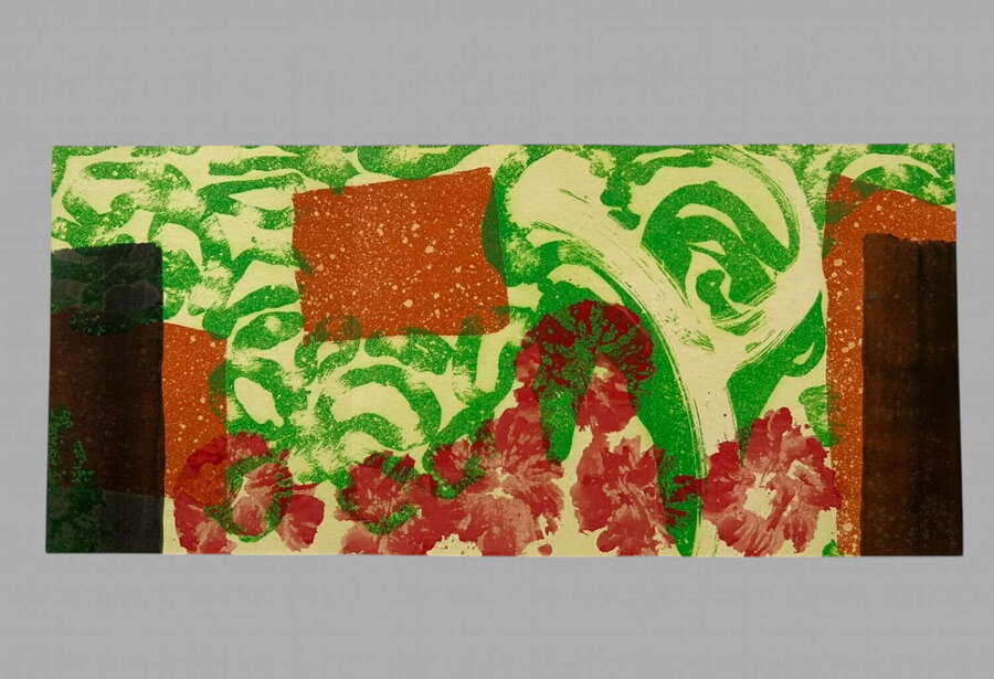 Howard Hodgkin - Limited Edition Print  'The Hospital Room Was Choked With Flowers'
