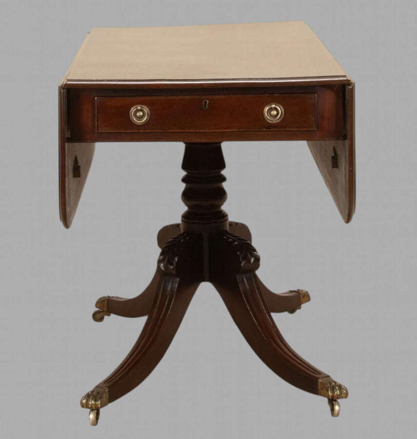 A Georgian Mahogany Side Table