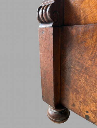 A Grunderzeit Walnut Veneered Wardrobe