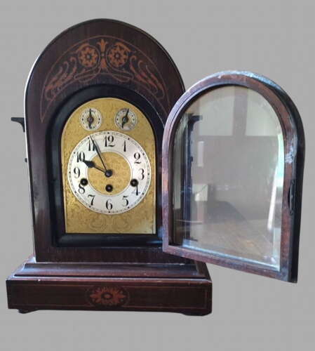 An Attractive Junghans German Mantel Clock c1900