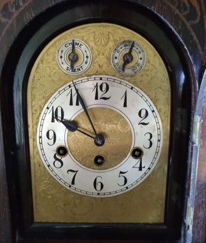 An Attractive Junghans German Mantel Clock c1900