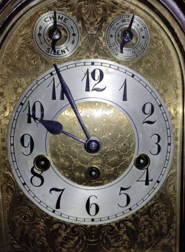 An Attractive Junghans German Mantel Clock c1900