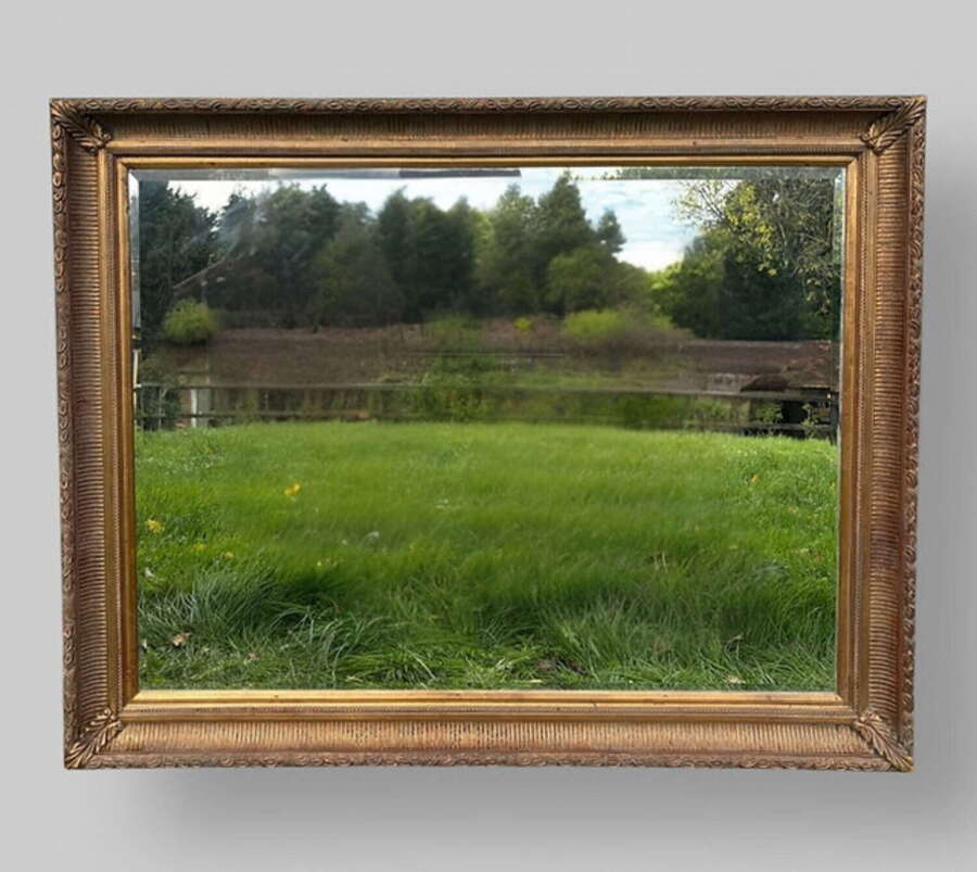A Good Sized Vintage Gilt Resin Over mantle or Wall  Mirror