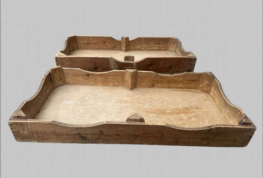 A Pair of Vintage Original Bronnley Soap Crates