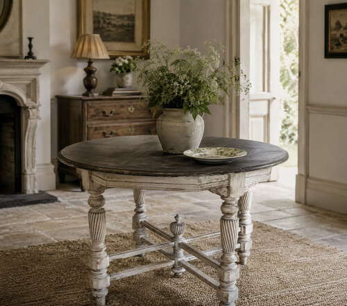 Late 19th Century Painted Centre Table, c.1880