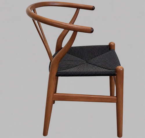 A Set of Four Danish CH24 Wishbone Dining Chairs, Designed by Hans J. Wegner